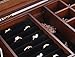 Rowling Extra Large Wooden Jewelry Box/Jewel Case Cabinet Armoire Ring Necklacel Gift Storage Box Organizer Mg002 (Brown)