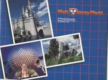 Paperback Walt Disney World - A Pictorial Souvenir Featuring the Magic Kingdom and Epcot Center 1984 Book