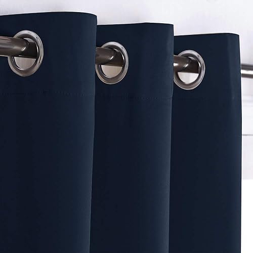 Miniatura 2 de NICETOWN Cortina opaca divisora para habitación y privacidad, persiana vertical para puerta corrediza, ventana, armario y patio (panel individual,