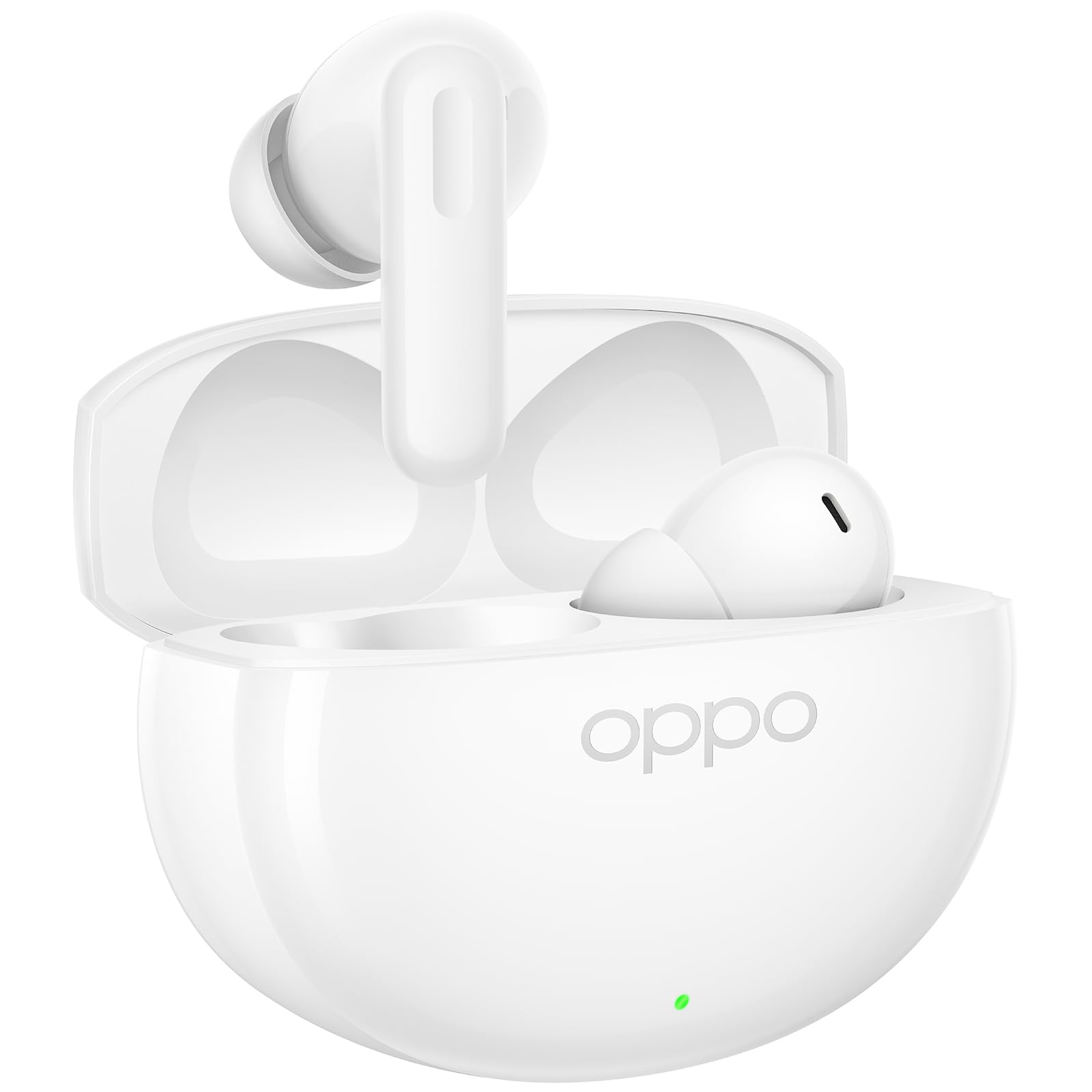OPPO Enco Air5 Auriculares Bluetooth 6.1 52dB ANC 12mm 54h, Glossy White