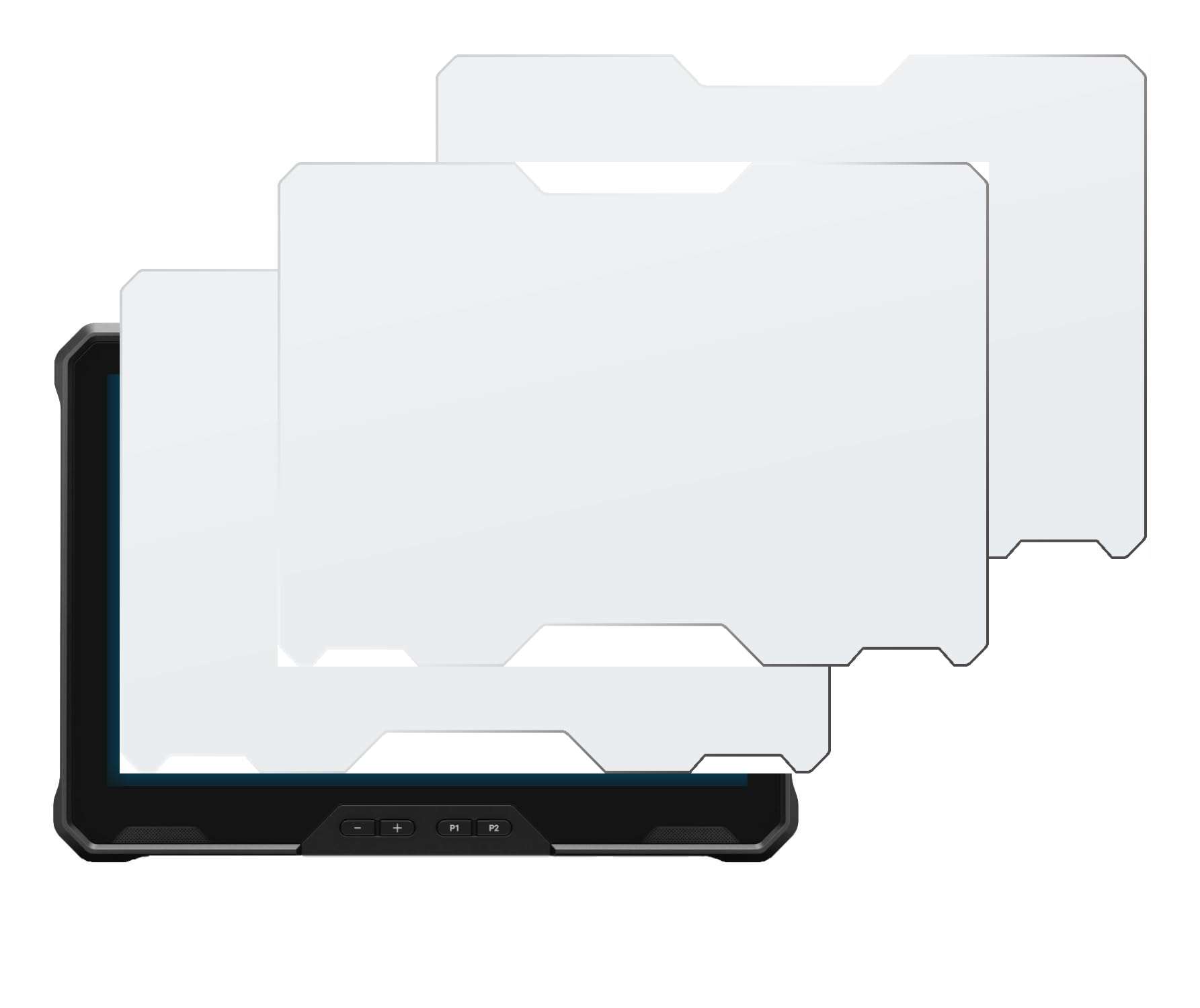 BROTECT Protector Pantalla Mate Cristal para Dell Latitude 7030 Rugged Extreme (3 Unidades) Protección Anti-Reflejos