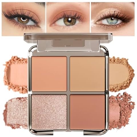 FeiCuiYun Eyeshadow Quad 03#Brown Cover
