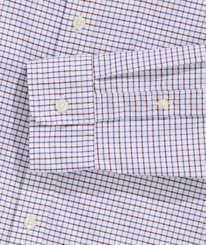 vineyard vines Men's Wauwinet Tattersall Performance Cotton Shirt3