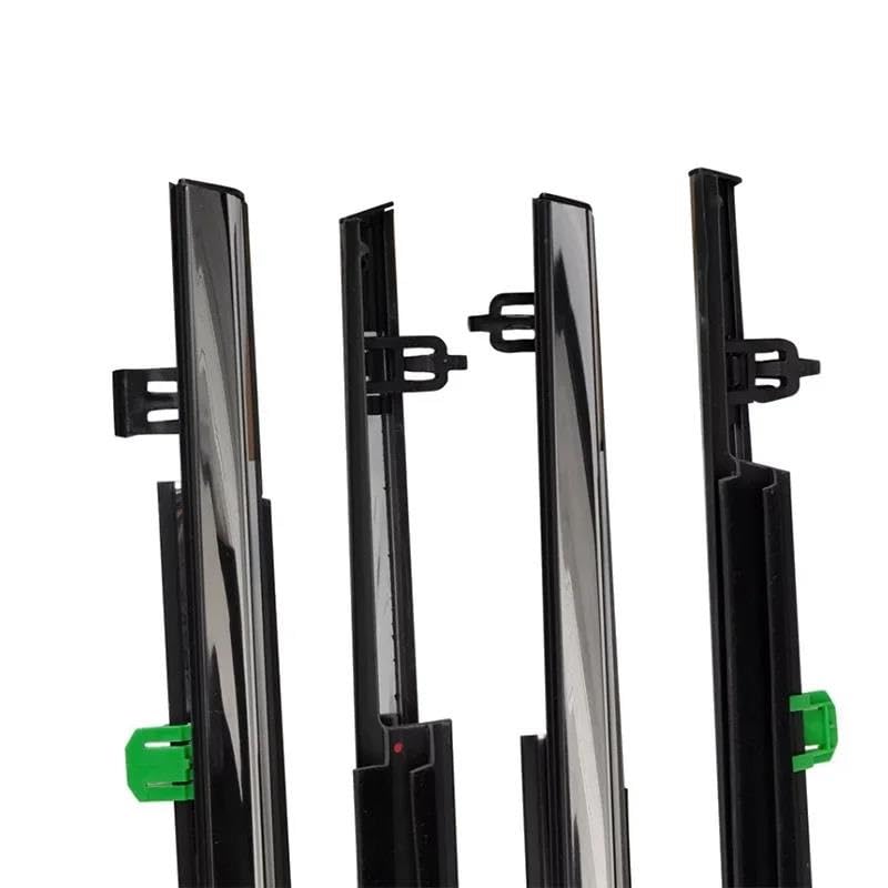 Moulure extérieure de porte haut de gamme avec joint de vitre argenté - 4