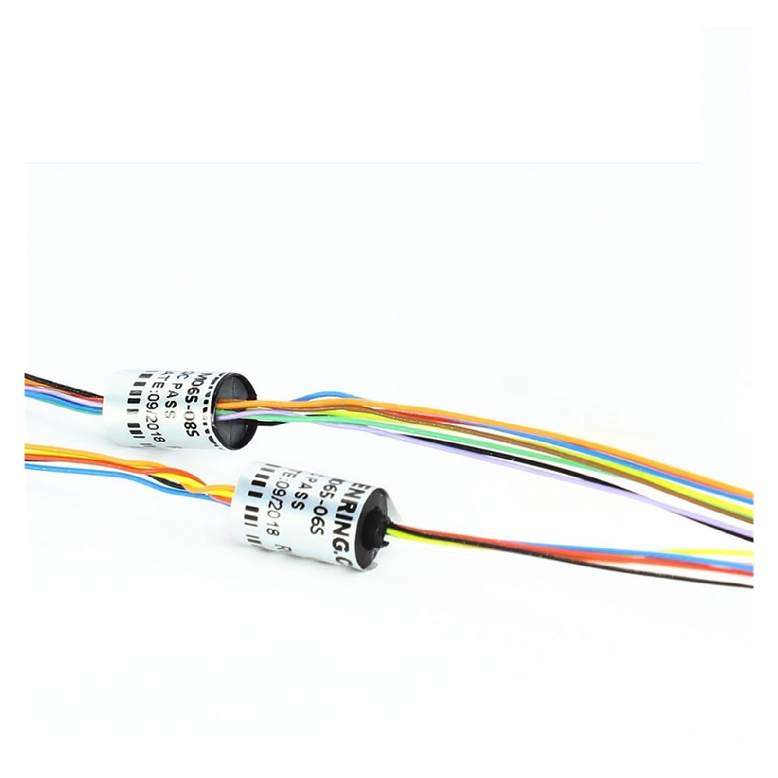 Bague collectrice électrique 8CH 1A de 6.5mm pour transmission de signal miniature