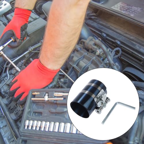 Kolbenringspannband, Auto Kolbenring Installateur, Kolbenspanner Schraubenschlüssel 50-175mm, Auto Motor Kolben Ring Kompressor Installer Band Ratschen Werkzeug (4 inches)