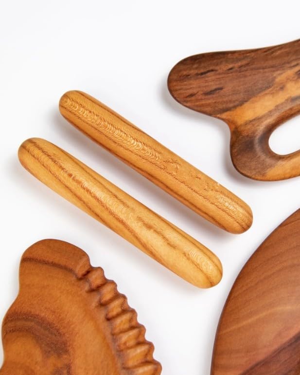 Wooden Gua Sha Sticks Massager for Face and Neck Personalized Gifts Anniversary Gift Unique Gift Personalized Gift for Wife Gua Sha Facial Tools Scraping Massage Tool Skin-Care Gift image 4