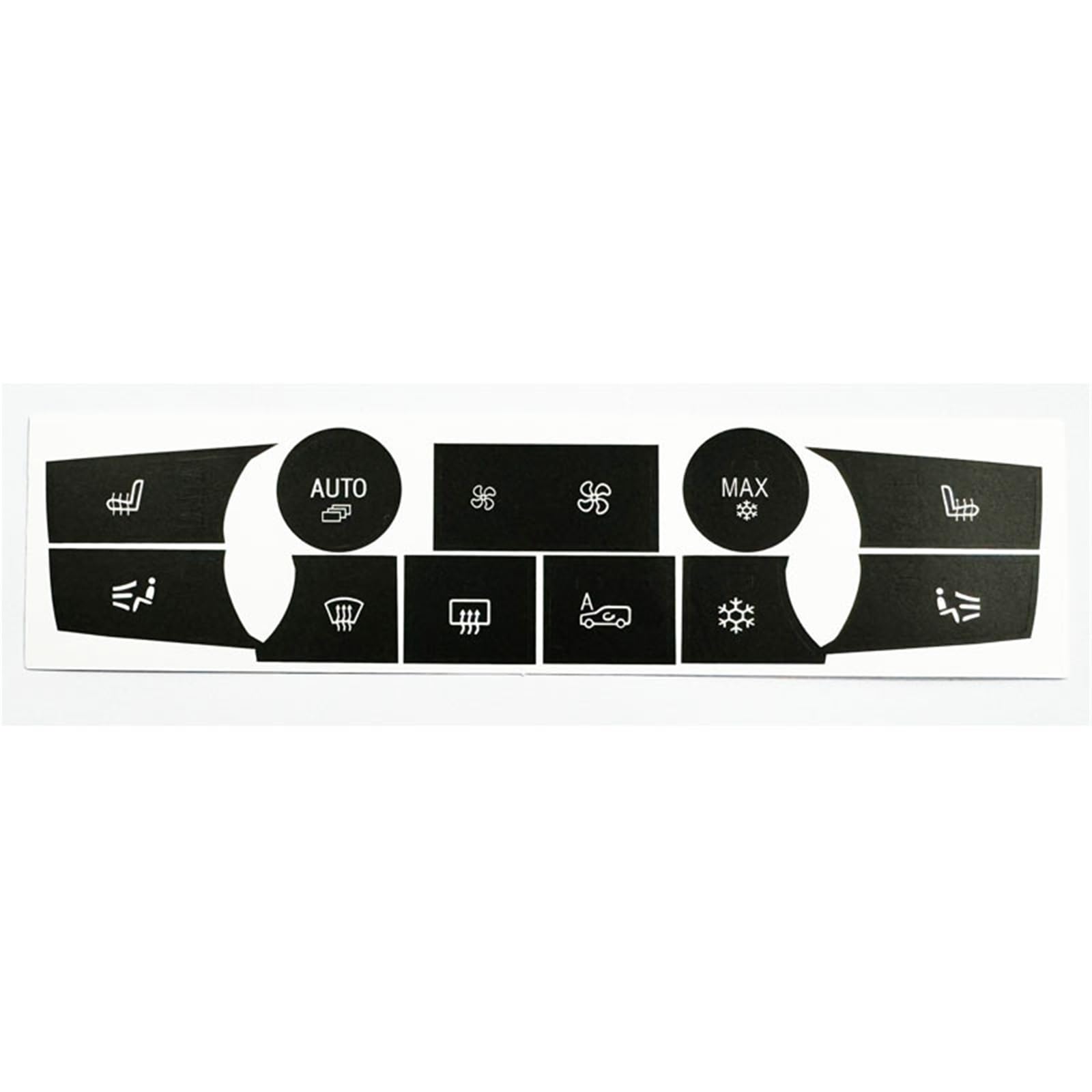Interior Button Stickers Compatible with BMW X5 E53 1999-2006