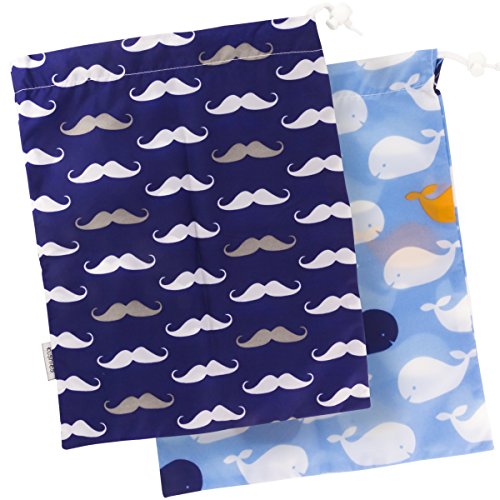 Sacs humides Kushies On The Go contre les fuites de couches dans le sac