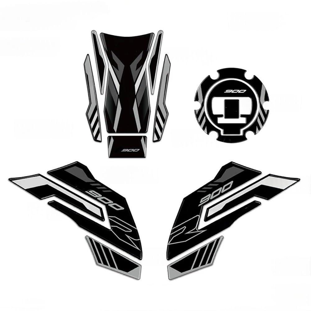 Traction Pads Motorcycle Fuel Tank Sticker Decal for F900R for F 900 R for F900 19-2024