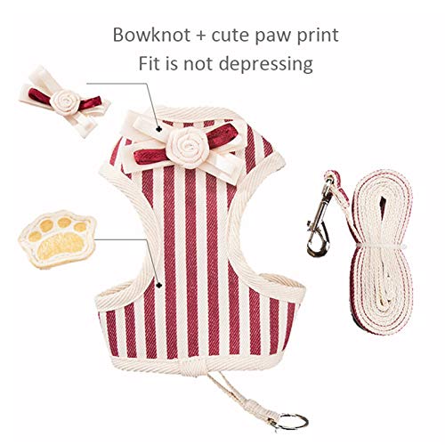 Medium-Sized Pet Leash Cat Vest Outdoor Use