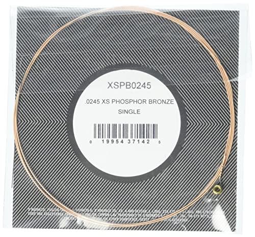 D'Addario Guitar Strings, XS Phosphor Bronze Coated Acoustic Single Guitar String - Image 2