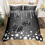 Design tendance : ces ensembles de literie décoratifs apportent une touche élégante et dynamique à votre chambre à coucher et s'harmonisent avec une grande variété de styles de décoration intérieure. Un ensemble polyvalent pour les enfants, les adolescents et les adultes.