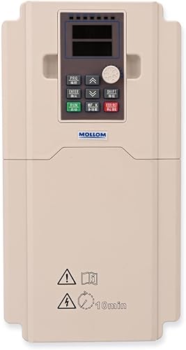 MOLLOM VFD 11KW 15HP 45A 220V Entrada monofásica o trifásica a 3 fases 0-3000 Hz Salida Variable Frecuencia Drive Control Inversor para motor de
