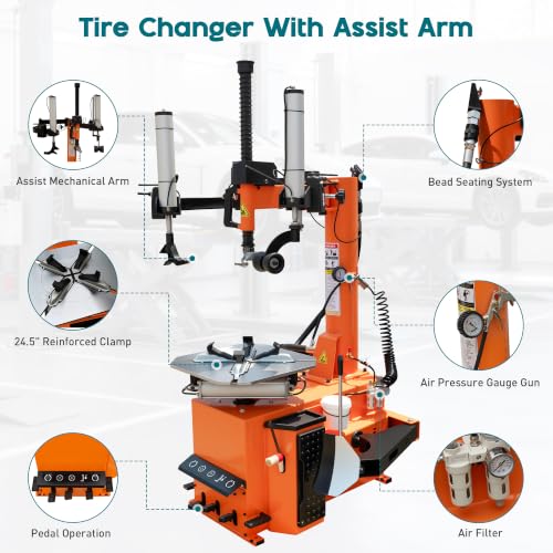 Albott Tire Changer and Balancer Combo