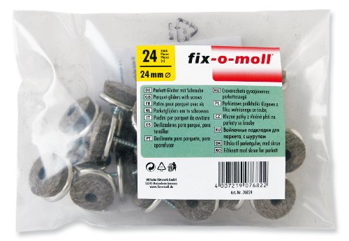 Preisvergleich Produktbild suki Filzgleiter / Wolle schraubbar für glattem Boden Sensible beige 24-teilig