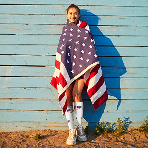 Image of Junely Compression Socks for Women Knee High Festival for Running Athletic Nurses Pregnant Women Work Support Travel Flight