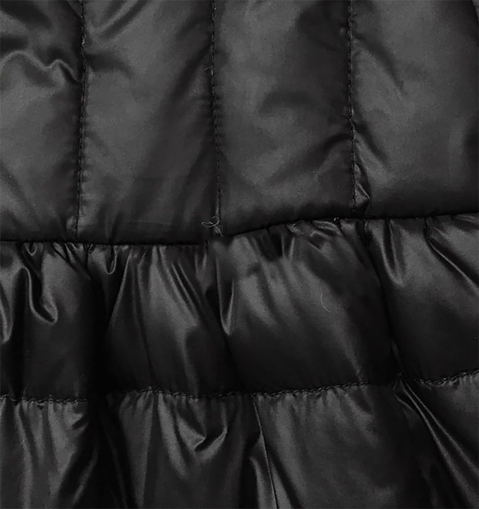 Parka de invierno para niñas, chaqueta de invierno para niños, con capucha de piel, abrigo de invierno para exteriores, parka cálida, chaquetas de invierno para niños, chaquetas de invierno para niños