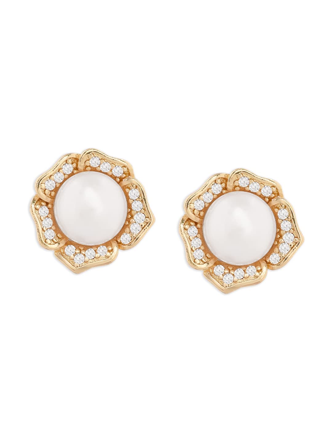 See full amazon price history chart for Zaveri Pearls White Freshwater Pearl & Cubic Zirconia Flower Brass Studs Earring For Women-ZPFK11390 Zaveri Pearls White Freshwater Pearl & Cubic Zirconia Flower Brass Studs Earring For Women-ZPFK11390 (B09K5Q33V3) Amazon Price History, Amazon Price Tracker