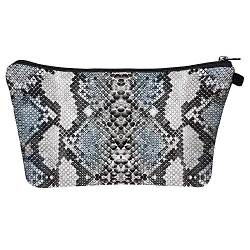Preisvergleich Produktbild CEXWZQ Kosmetiktasche Druck Serpentine Tasche Make-Up Veranstalter Womens Beauty wasserdichte Schreibwaren Tasche Student Geldbörse Lippenstift Tasche