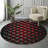 Utilisation Polyvalente dans Toute la Maison: Grâce à sa forme ronde élégante et sa texture douce à poils courts, ce tapis s’intègre harmonieusement dans tous les espaces : salon, chambre, chambre d’enfant, entrée, cuisine, salle à manger ou même sur une terrasse couverte. Il apporte une touche cosy et décorative tout en améliorant le confort au quotidien, quel que soit le style de votre intérieur