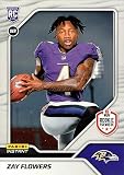 2023 Panini Instant Football #9 Zay Flowers Rookie Card Ravens - Only 522 made!