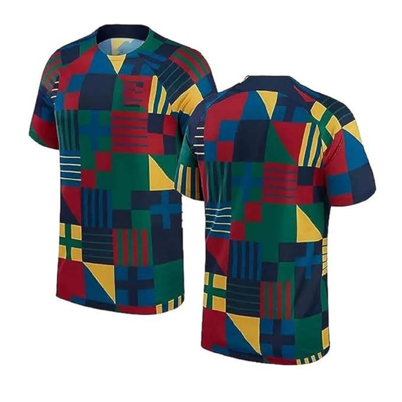 Portugaal Football Team Pre Match Jersey Tshirt 2023/2024 (Men,Boys,Kids)