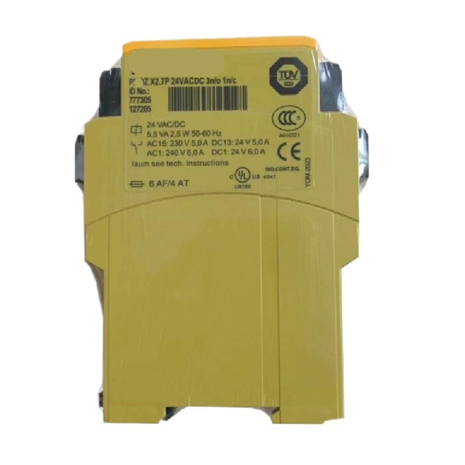 Relais 777305 X27P 24VACDC pour remplacer un composant défectueux de machine