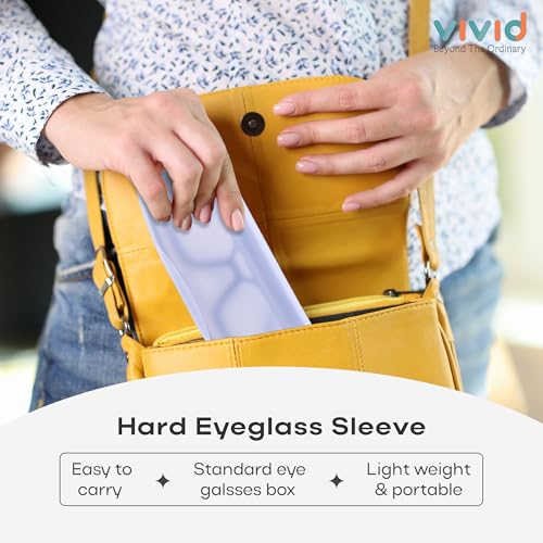 Image of Unisex Lightweight Specs Self Button Eyewear Dabbi Abs Hard Case Cover