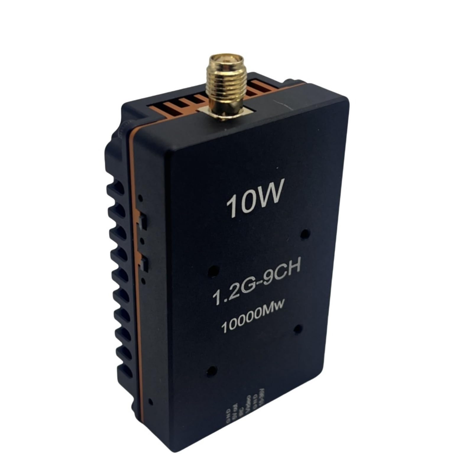 1.2GHz 10W 9CH Wireless FPV Video Trasmettitore di Potenza Regolabile per Racing Drone