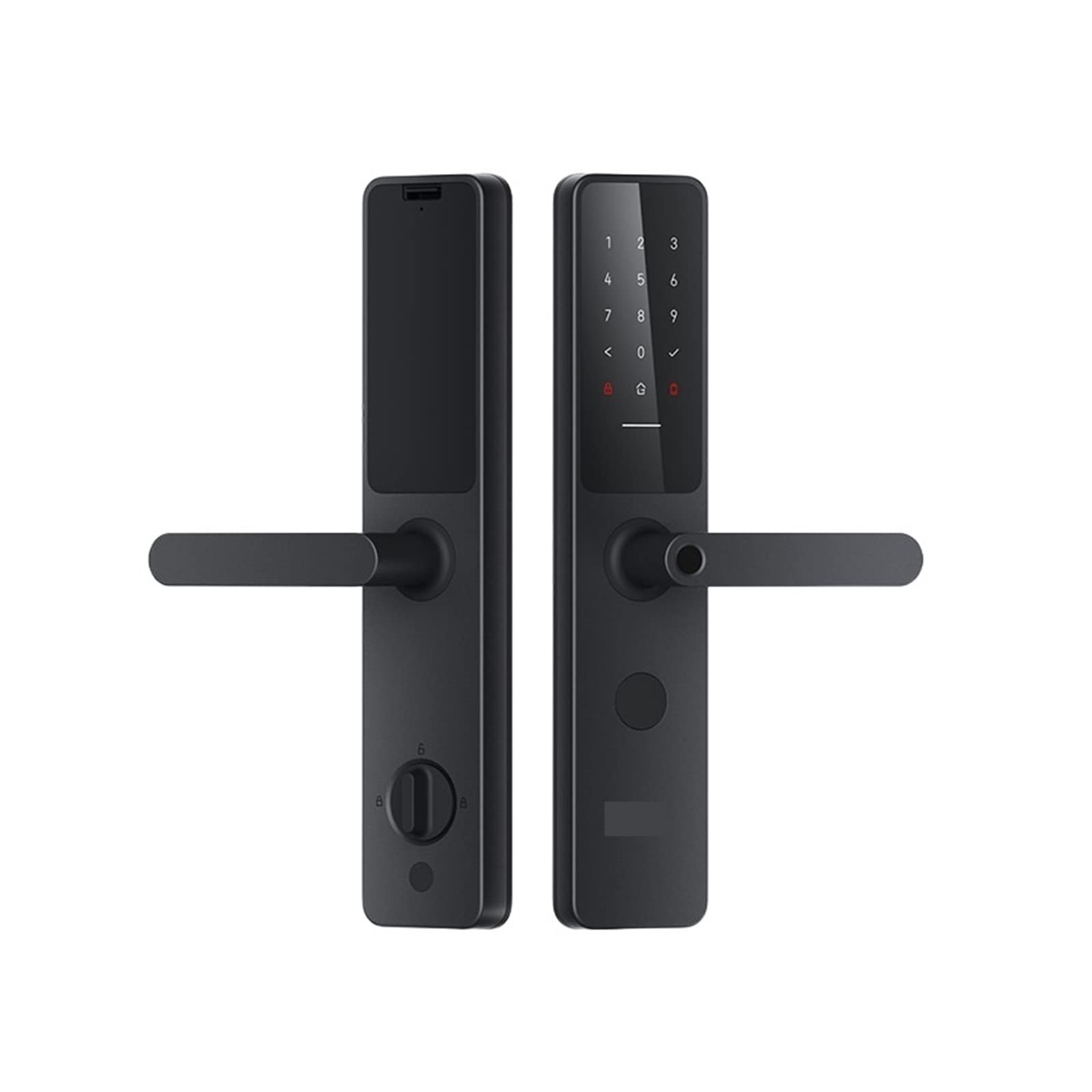 CVFRDD Smart Door Knob, Smart Door Lock A100 Pro Fingerprint APP Password NFC 7 Unlock Ways Keyless Entry Door Handle
