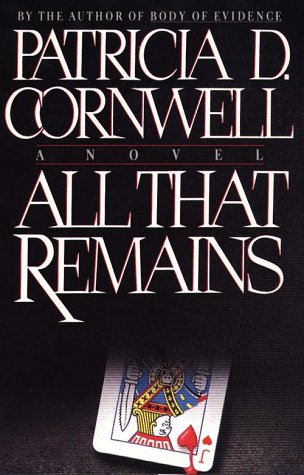All That Remains: A Novel (G K Hall Large Print Book Series) Cornwell, Patricia Daniels