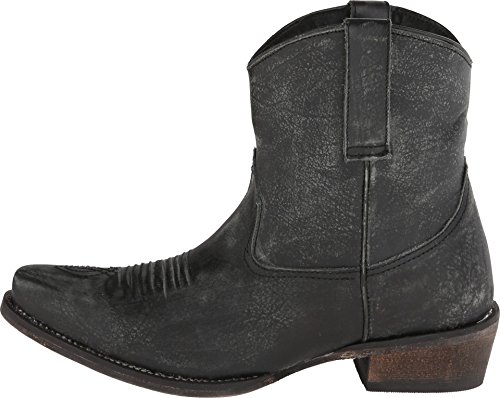 Image of ROPER Womens Dusty Distressed Snip Toe Casual Boots Ankle Low Heel 1-2 inch