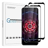 Orzero (2 Pack) Tempered Glass Screen Protector Compatible for ZTE Nubia Red Magic 3 (6,65