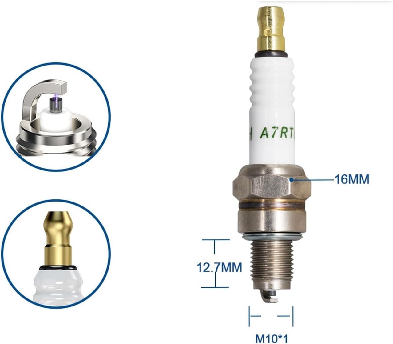 2-8 pieces spark resistor, suitable for LR8B(8 pieces Torch)