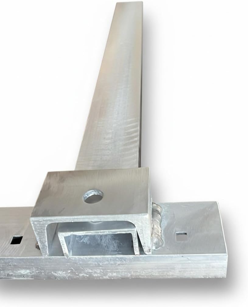 Security Door Bar Lock Structural Aluminum shed gate barn Home 45in-80in (65in) Made in USA