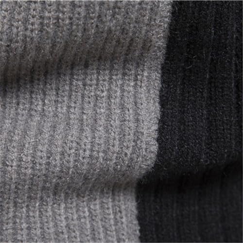 Pull tricolore pour un style décontracté et chaleureux tout l'hiver