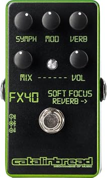 Catalinbread Soft Focus Shoegaze Reverb Pedal - LCD Green