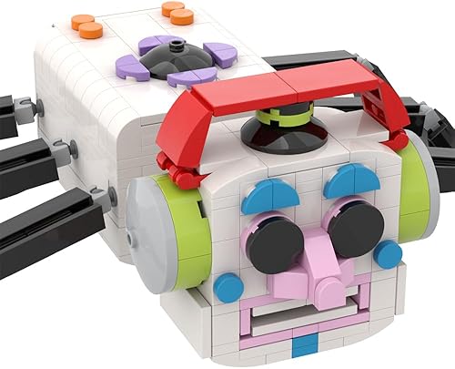 Miniatura 5 de Freddy - Juego de ladrillos de construcción, figura del personaje del monstruo aterrador, DJ Music Man del popular videojuego, perfecto para