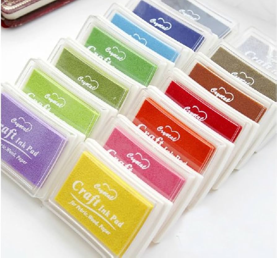 Amazon | カワイイっ スタンプ インク セット / 油性 クラフト
