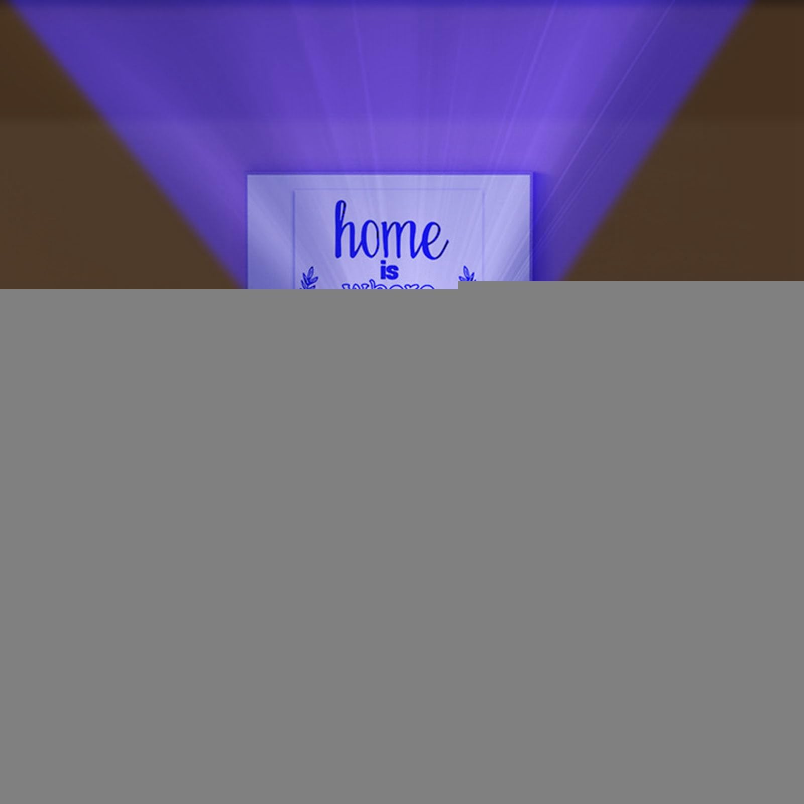 Gugxiom Supporto per Proiettore Ruotabile a 360 Gradi, Staffa per Mini Proiettore per Comodino, Divano, Scrivania, Parete, Altezza Telescopica da 9,4 a 15,7 Pollici, Installazione Senza Foratura per