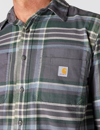 Image of Carhartt Men's Hamilton Relaxed Ls Plaid Shirt