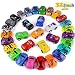 Phaxcoo Pull Back Cars, 32 Pack Pull Back Racing Vehicles Mini Car Toys for Kids