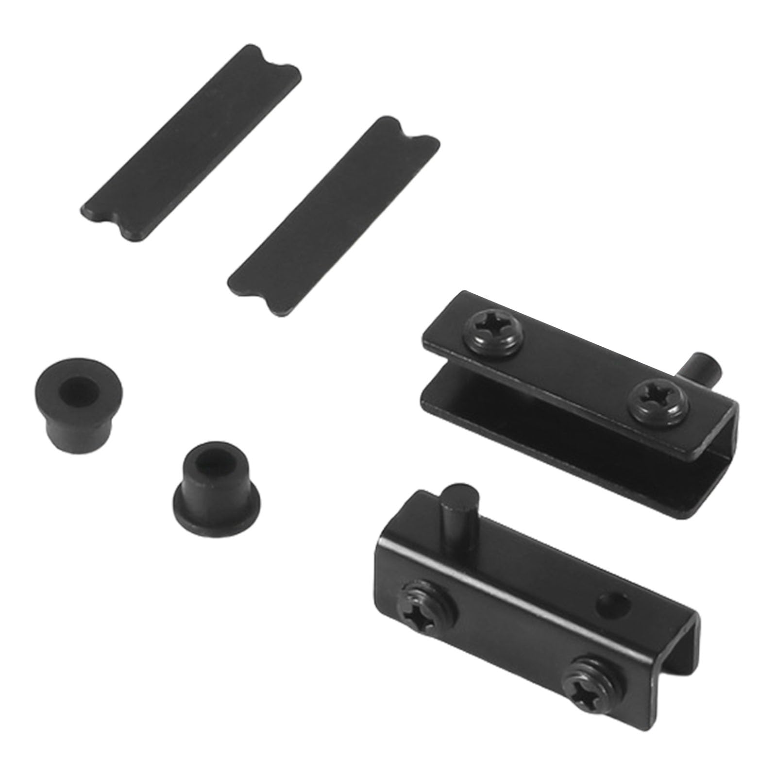 Tertioi Black Glass Door Cabinet Hinges, Concealed Installation Resistant Safe Glass Door, Furniture Maker Cabinet Hide