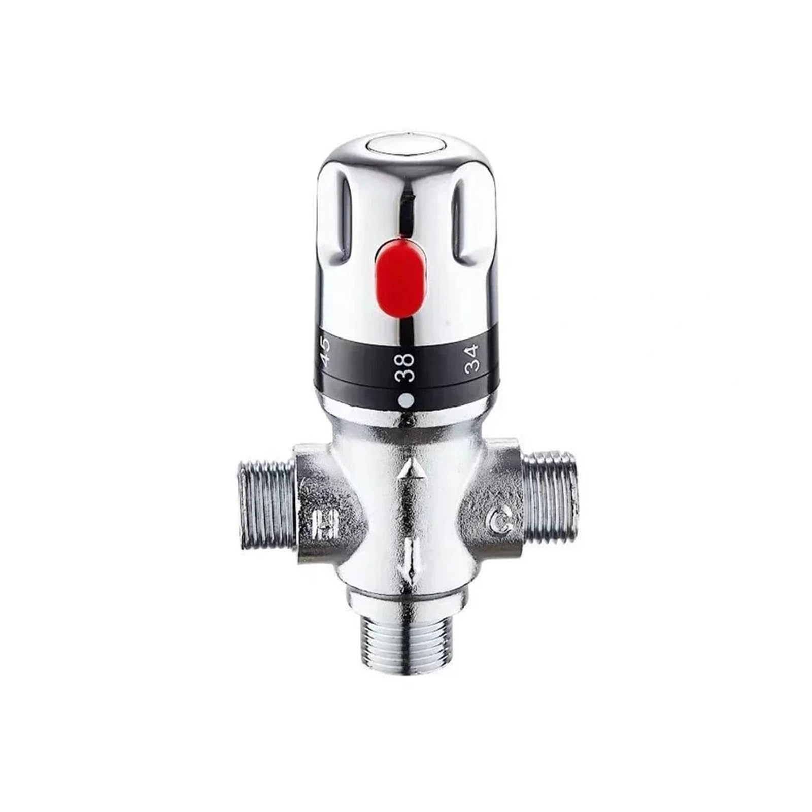 Xncdbvypa One Color Water Control Valve, Mixture Tube, Replacement Shower Supplies, Thermostatic Fittings Faucet Temperature, 1Pcs(A)