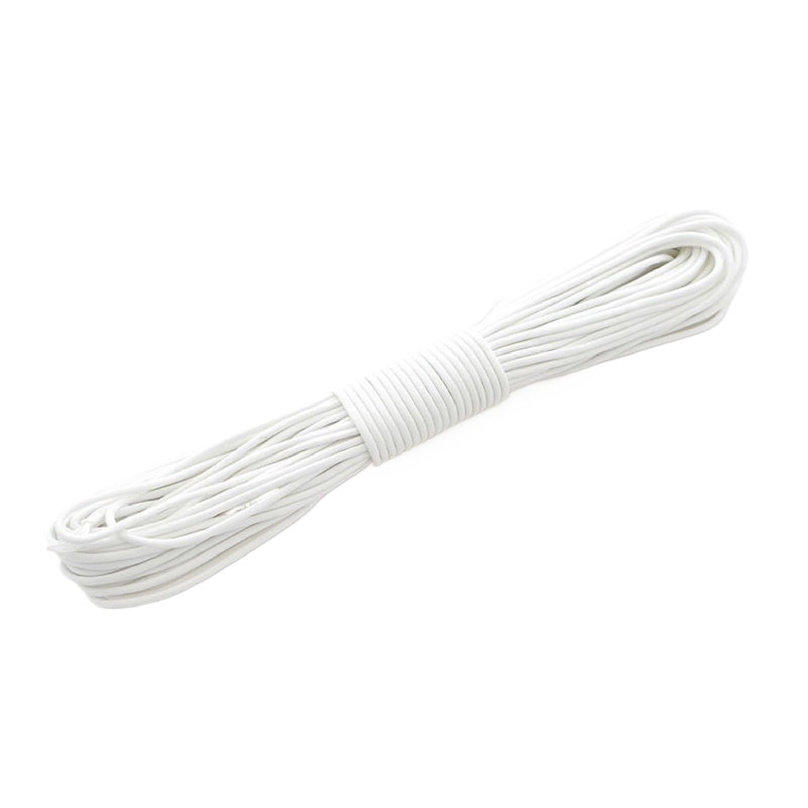 Paracord Paracord Rope 9-Core 550 Luminous 4mm Parachute Cord for Nighttime Outdoor Utility Camping Tent(Glow White,31m)