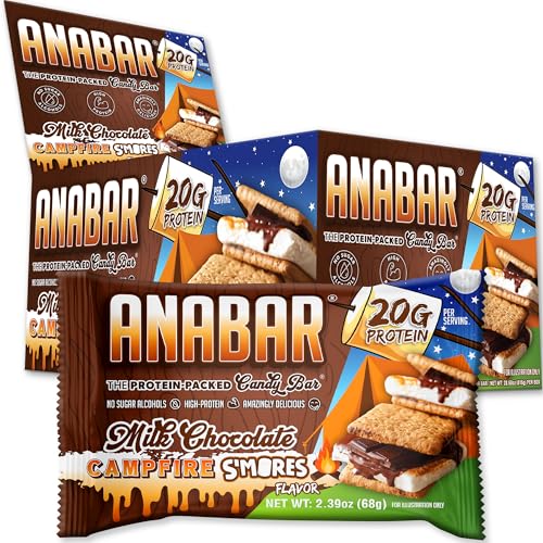 Anabar Protein Bar Milk Chocolate Campfire S'mores