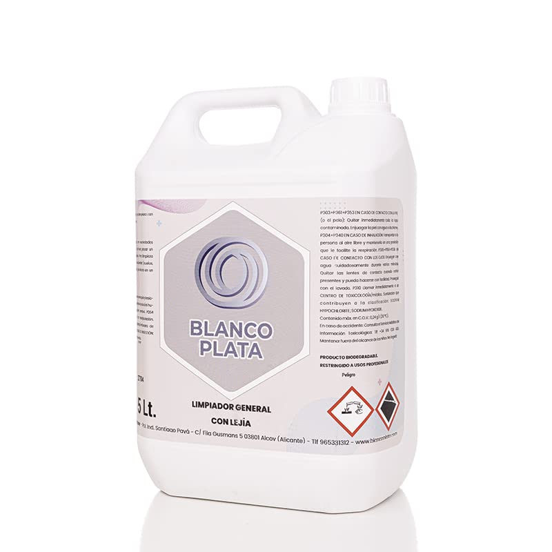 Blancoplata - Limpiador General con Lejía - Formato Garrafa 5L