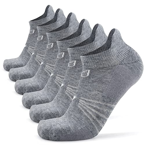 Image of Socks Daze 3 /6 Pack Men's Women's Merino Wool Ankle Running Sport Soft Thick Cushion Athletic Socks for Walking Light Hiking