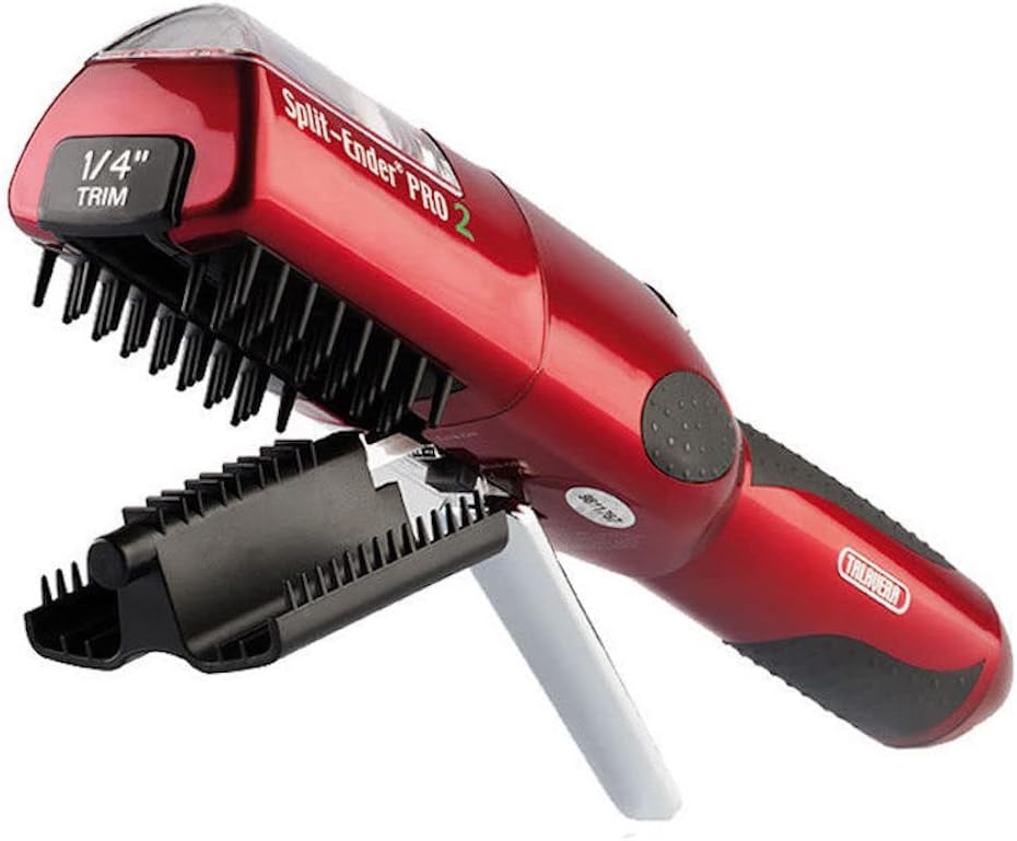 Split Ender Pro 2 Automatic Repair Split End Remover Hair Trimmer Clipper for Dry, Damaged and Brittle Split Ends for Men & Women Treatment – Red Split Ender Pro 2 Automatic Repair Split End Remover Hair Trimmer Clipper for Dry, Damaged and Brittle Split Ends for Men & Women Treatment – Red